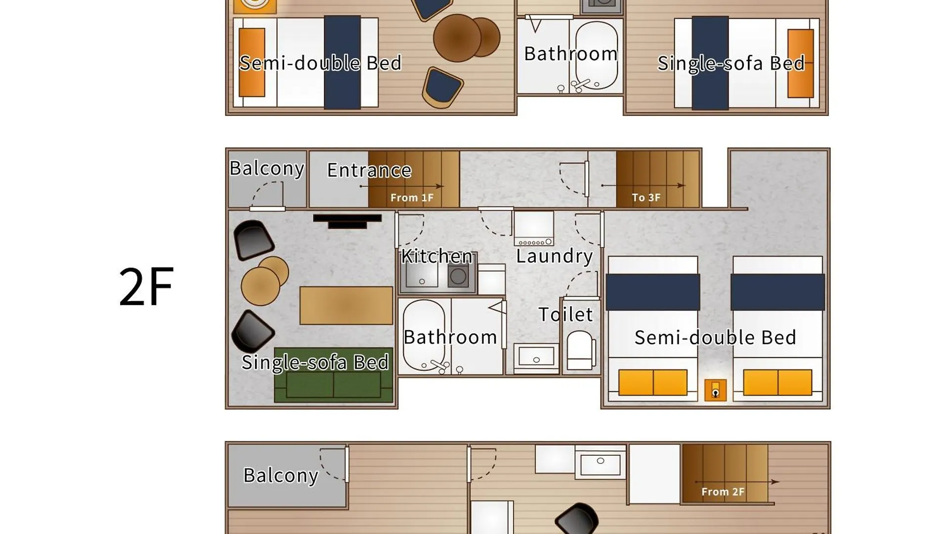 شقة 1688 House Osaka C